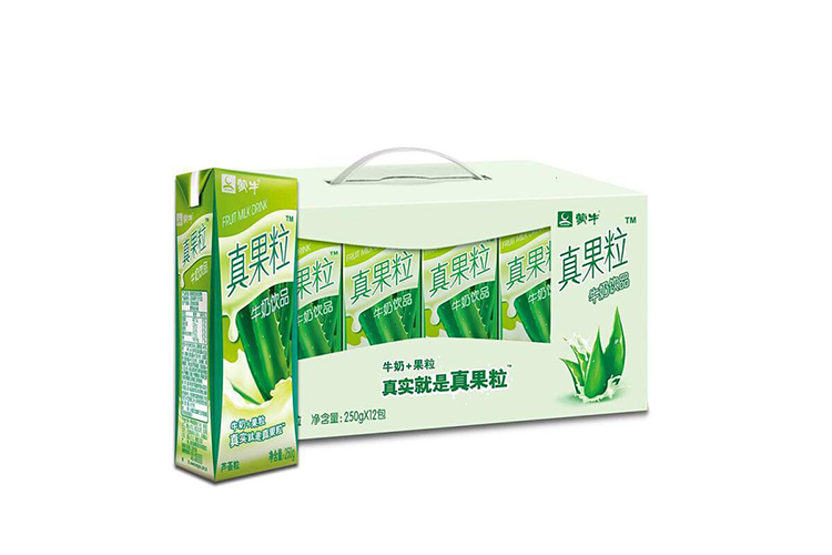 蒙牛真果粒芦荟 250ML 12盒x6提